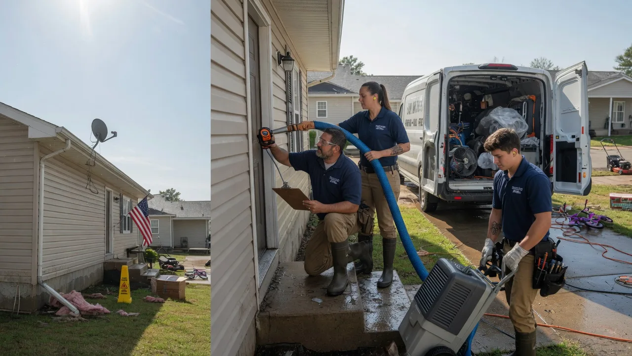 Ceiling Water Damage Restoration in Ridley Park, PA near me